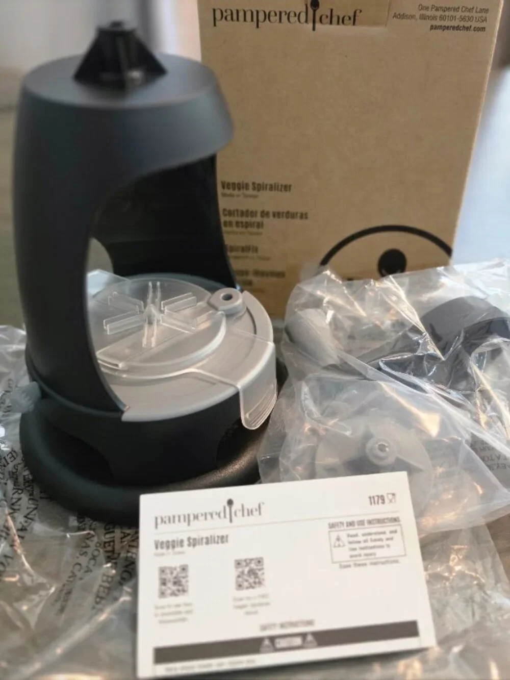 Pampered Chef Veggie Spiralizer